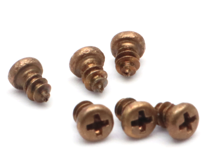 黃銅十字圓頭螺絲釘，十字槽銅螺絲定製，十字槽銅螺絲廠