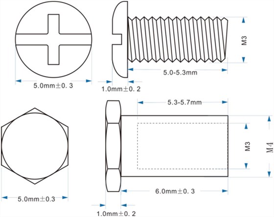 定製刀具螺絲