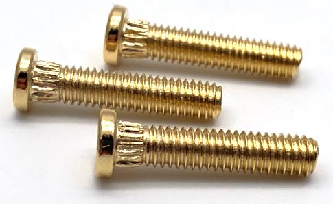 平頭鍍金螺絲,平頭銅螺絲定製,平頭銅螺絲生產廠家