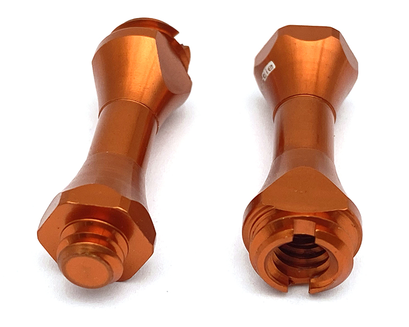 CNC鋁陽極氧化橙色螺絲